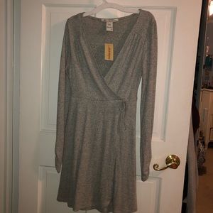 soft grey dress